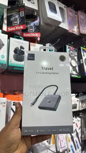 Wiwu Travel 3-in-1 Docking Station