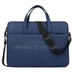 15-Inch Laptop Bag, Hand-Held/Single-Shoulder - Dark Blue