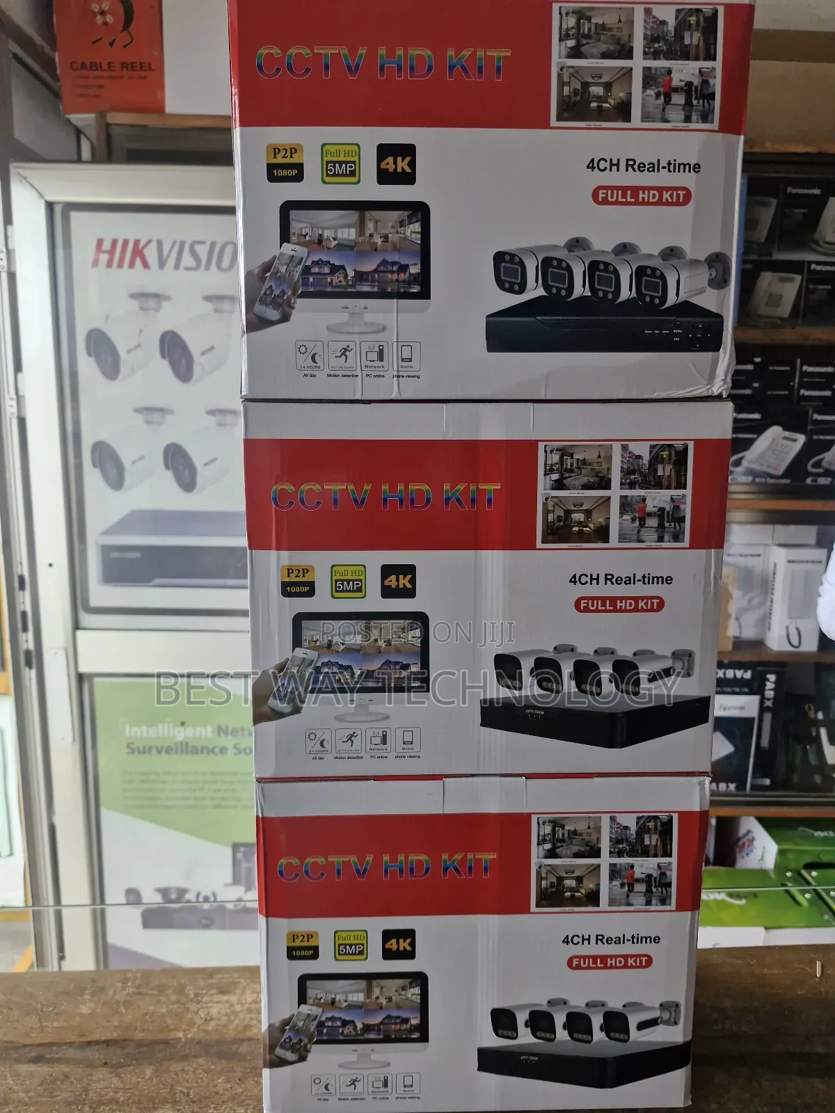 4ch Kits DVR 5mp
