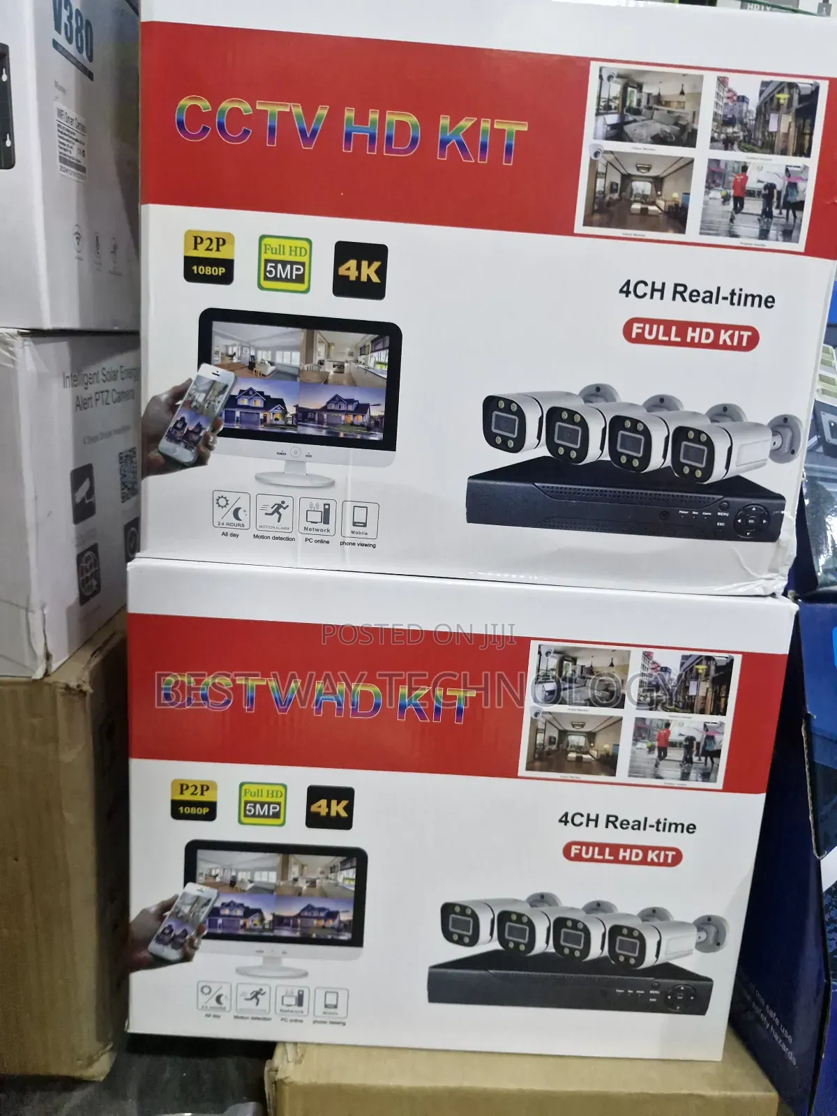 4ch Kits DVR 5mp