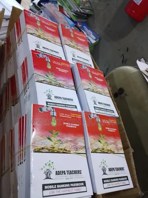 Note1,Note3, Passbook, Case Binding, Susu/Dues Card, Invoices/ Reciept
