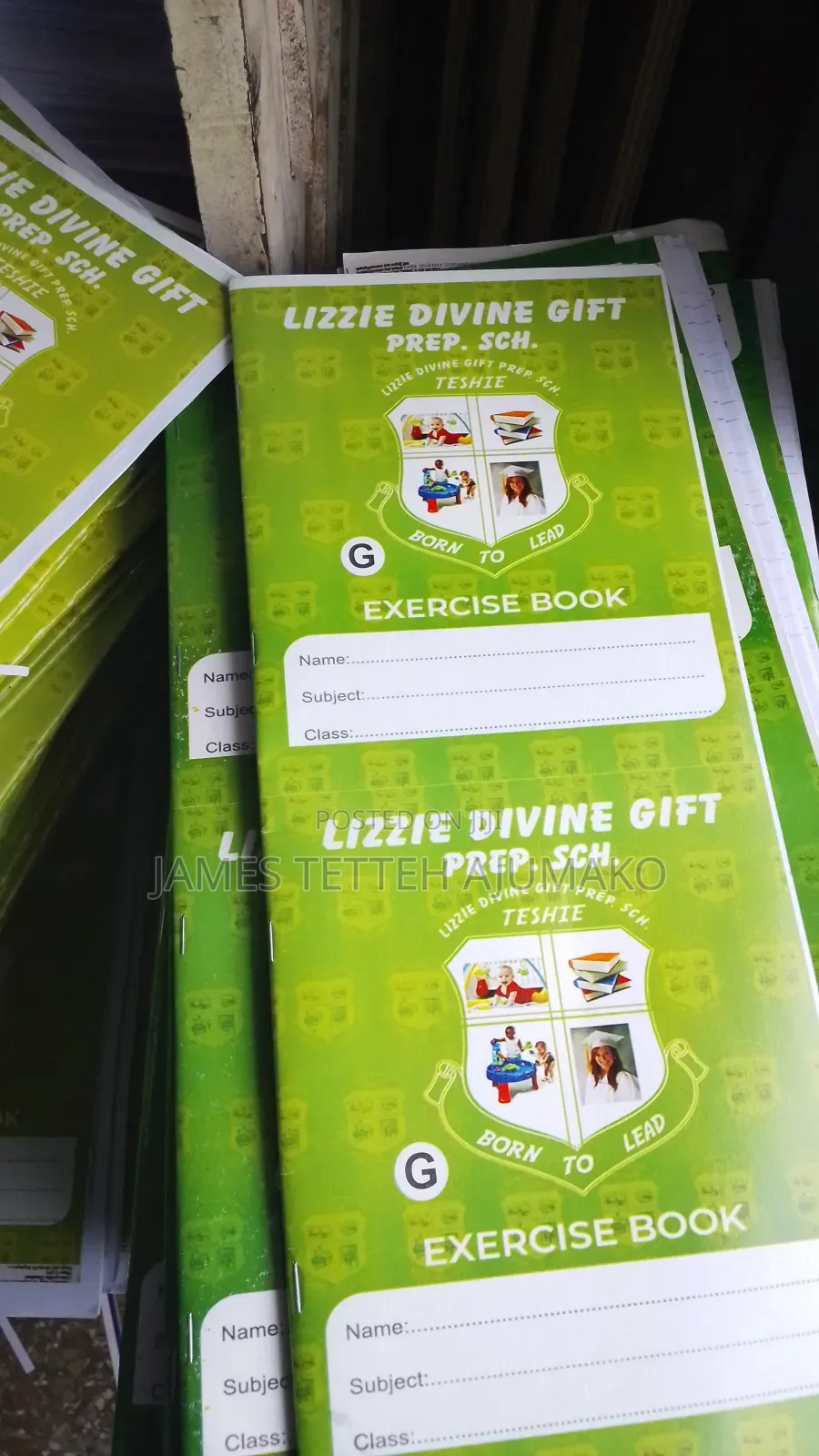 Note1,Note3, Passbook, Case Binding, Susu/Dues Card, Invoices/ Reciept