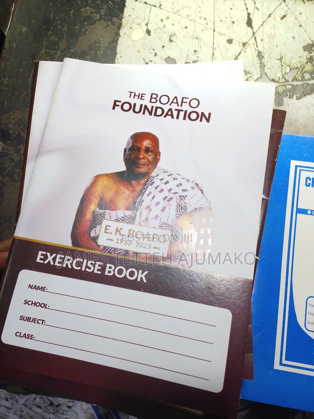 Note1,Note3, Passbook, Case Binding, Susu/Dues Card, Invoices/ Reciept