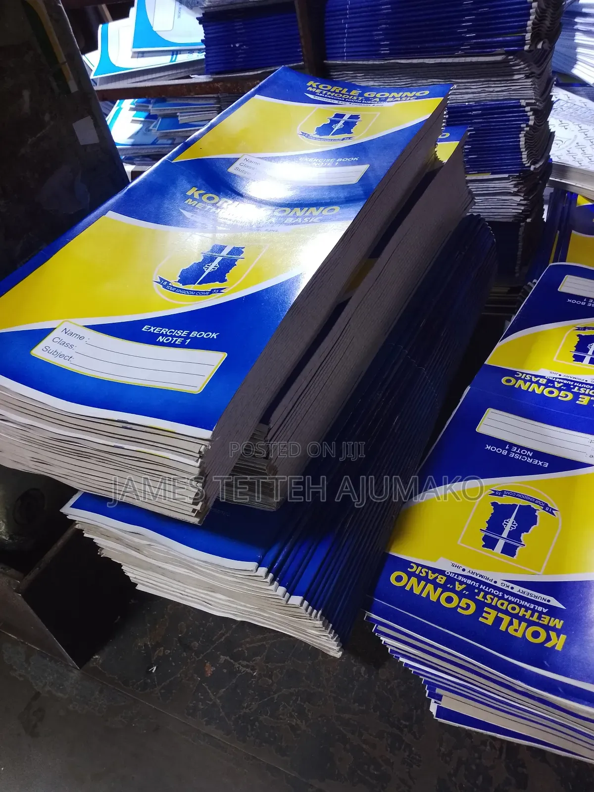 Note1,Note3, Passbook, Case Binding, Susu/Dues Card, Invoices/ Reciept