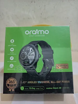Oraimo Watch 5r 1.43'' Amoled Ip68 Smart Watch