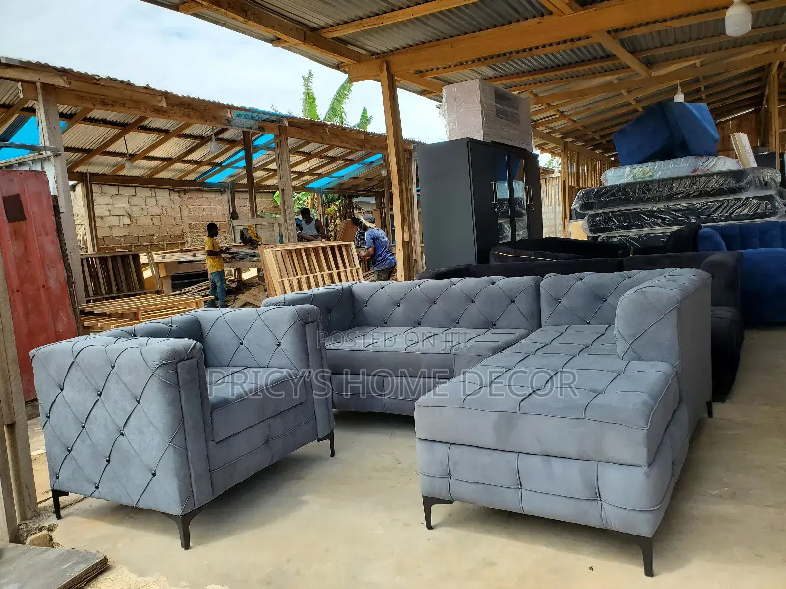 Sweet L-Shape Sofa !! Durable