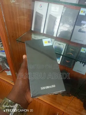 New Samsung Galaxy S20 Ultra 128 GB Black