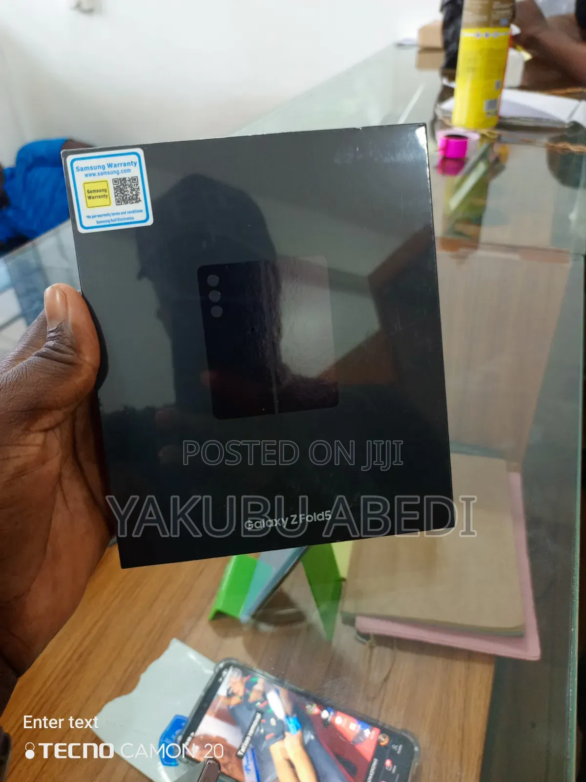 New Samsung Galaxy Z Fold 5 256 GB Black