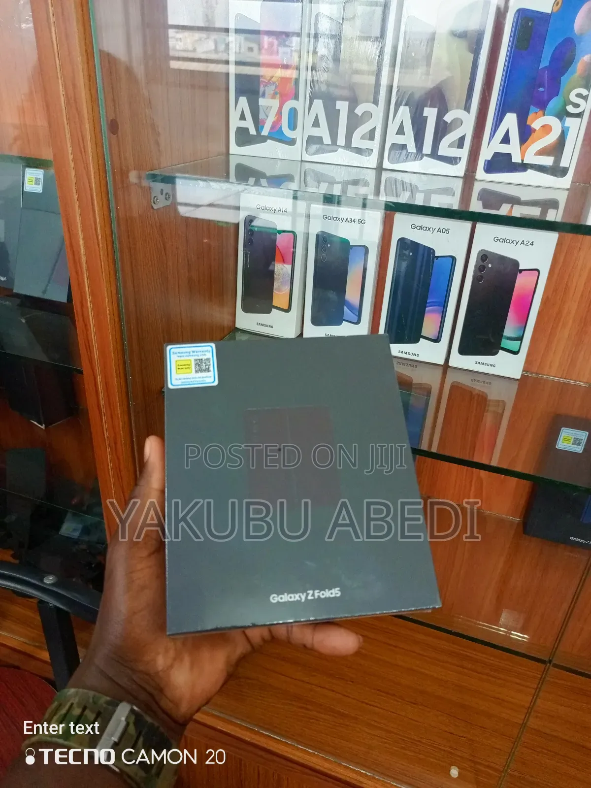 New Samsung Galaxy Z Fold 5 256 GB Black
