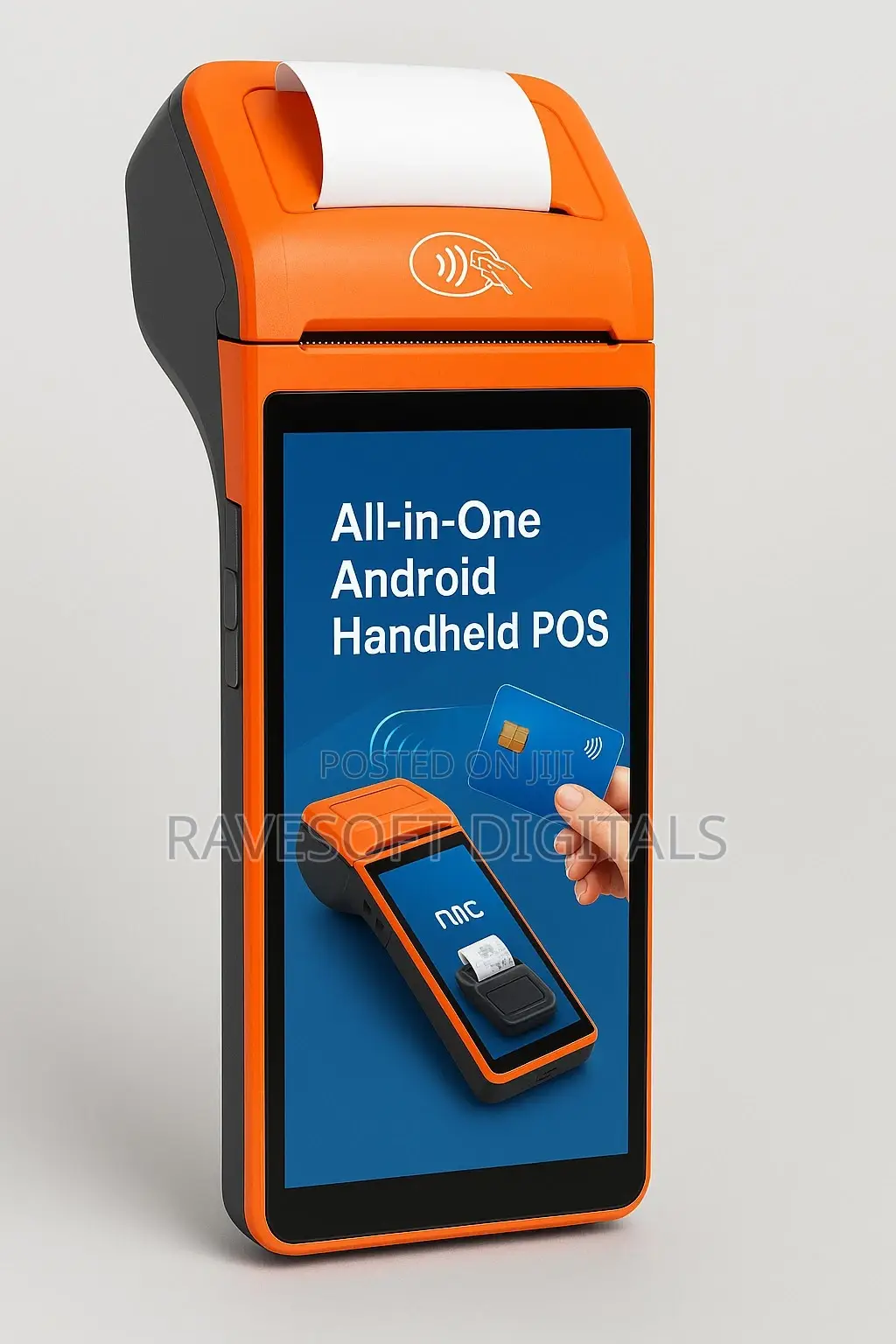 Android Handheld Pos Terminal – NFC + 58 Mm Printer