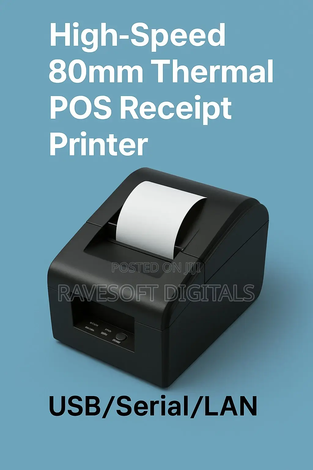 Portable 58mm Receipt Printer – Bluetooth Usb