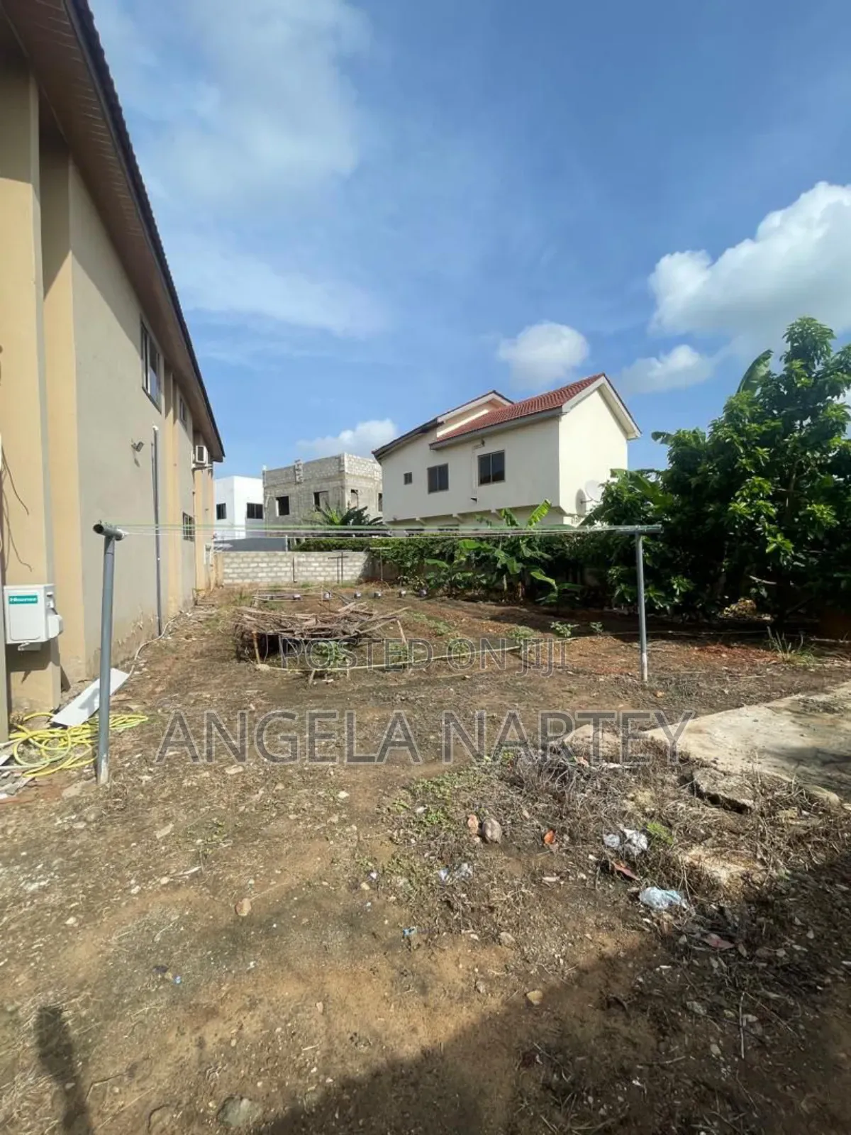 One and Half Plot at HFC Estates Spintex