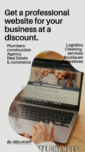 Get Professional Website for Your Business at a Small Fee