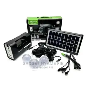 Solar Light System(3 Bulbs +Radio +Mobile Phone Charger)