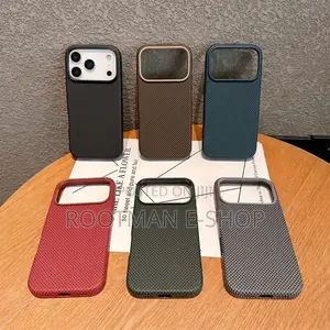 Premium Fiber iPhone 17 Pro / Pro Max Cases – Sleek, Strong Stylish