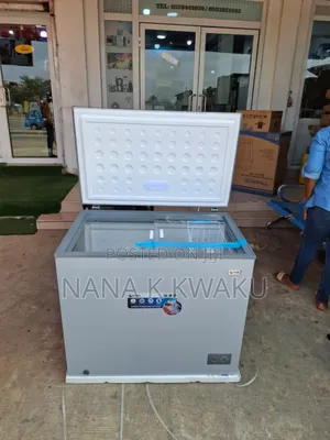 New_pearl 200litres Chest Freezer Silver