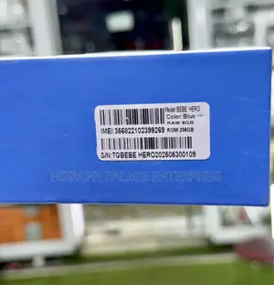 New Bebe B62 Pro 256 GB Blue
