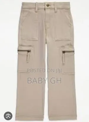 Kids George Zip Cargo Trousers