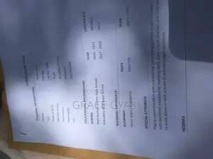 Manufacturing CV