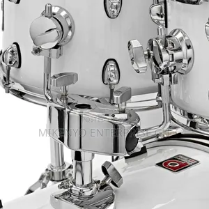 Quality Premier Revolution 20" 5-Piece Complete Drum Kit White