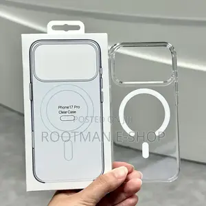 Crystal Clear Magnetic Case for iPhone 17 (Air | Pro | Pro Max)