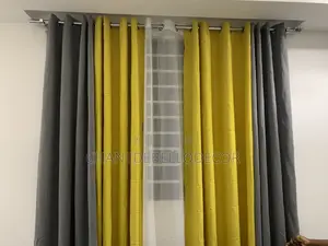 Quality Window Blackout Curtains 300ghc A Pair For One Color, No Voile