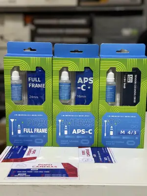 Sensor Cleaning Kits With Cleaning Fluid