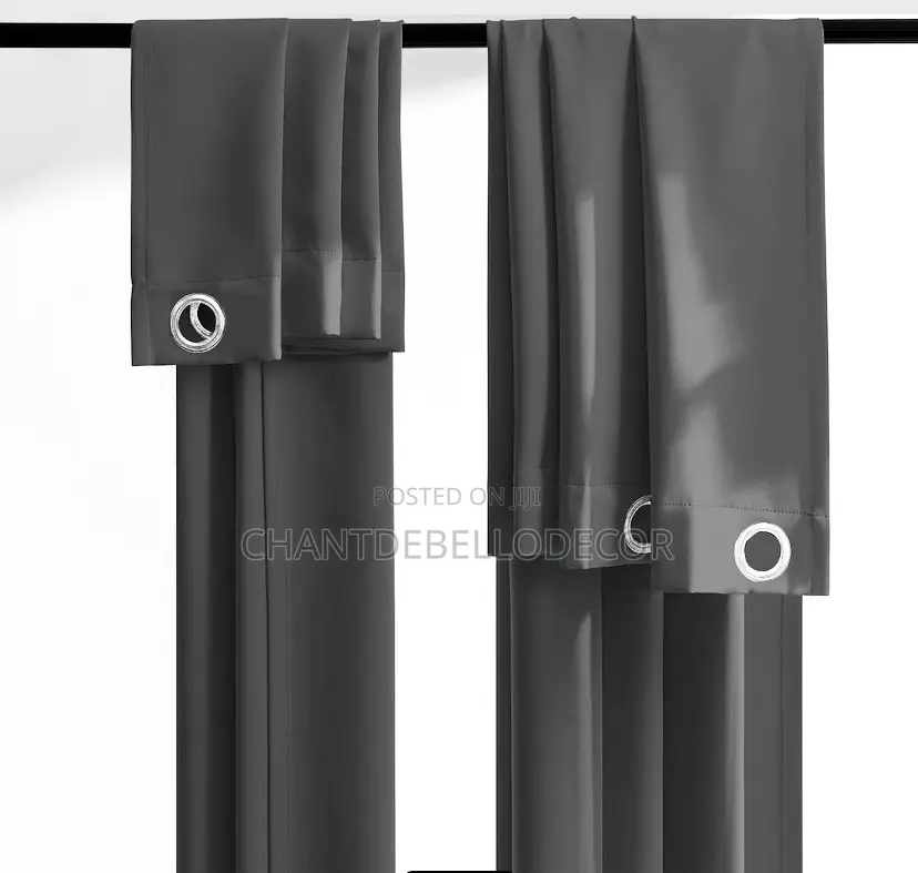 Already Made Thick Ringed Blackout Curtains 300gh