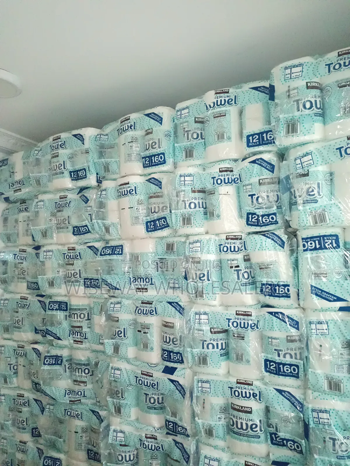 Kirkland Premium Towel. Wrapped Rolls. Unwrapped Rolls