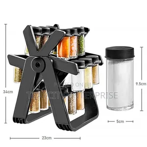 18 Jar Rotating Spice Rack