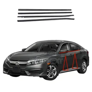 Honda Civic 2015-2023 Weatherstrip Window Sealing Moulding 4set