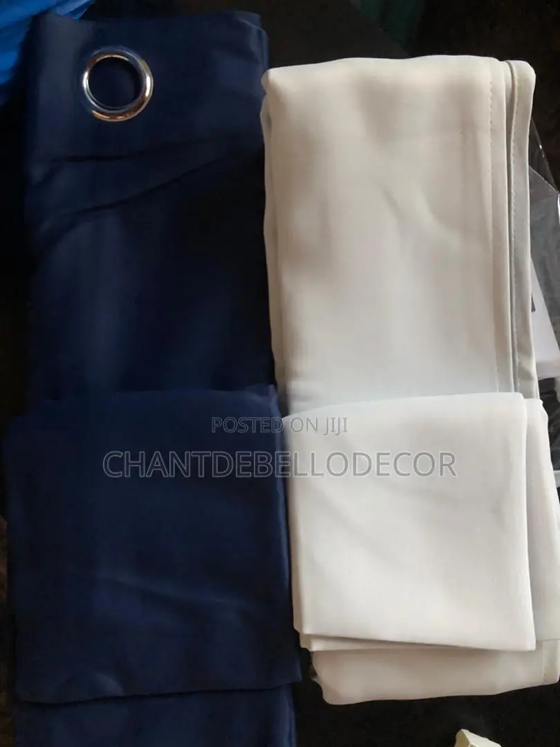High Quality Solid Color Blackout Curtains 300ghc A Pair Each Color