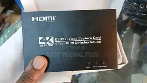 Hdmi Capture Card 4x1 Ultra Hd