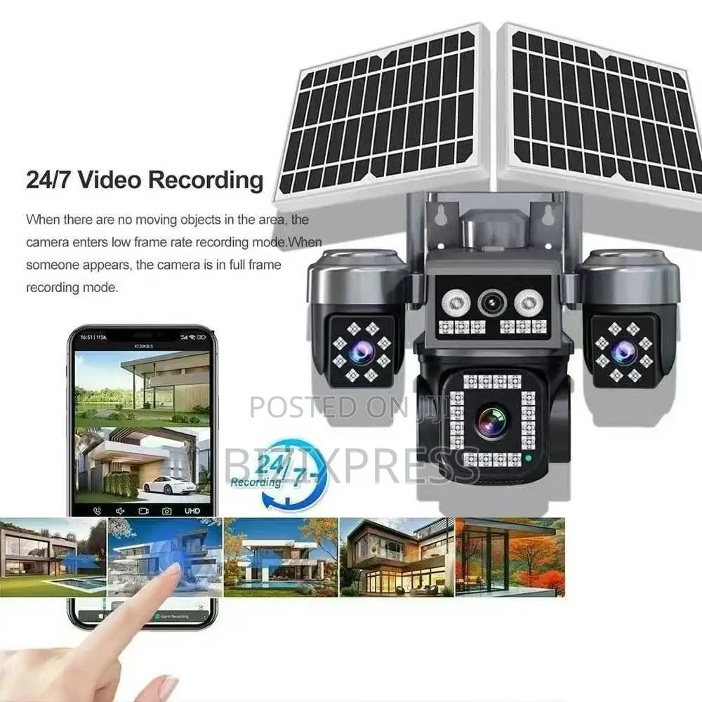 4 Lens 4g Solar Camera