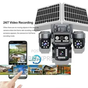 4 Lens 4g Solar Camera