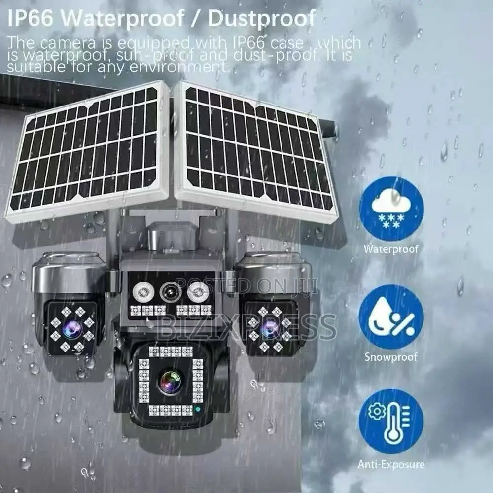 4 Lens 4g Solar Camera