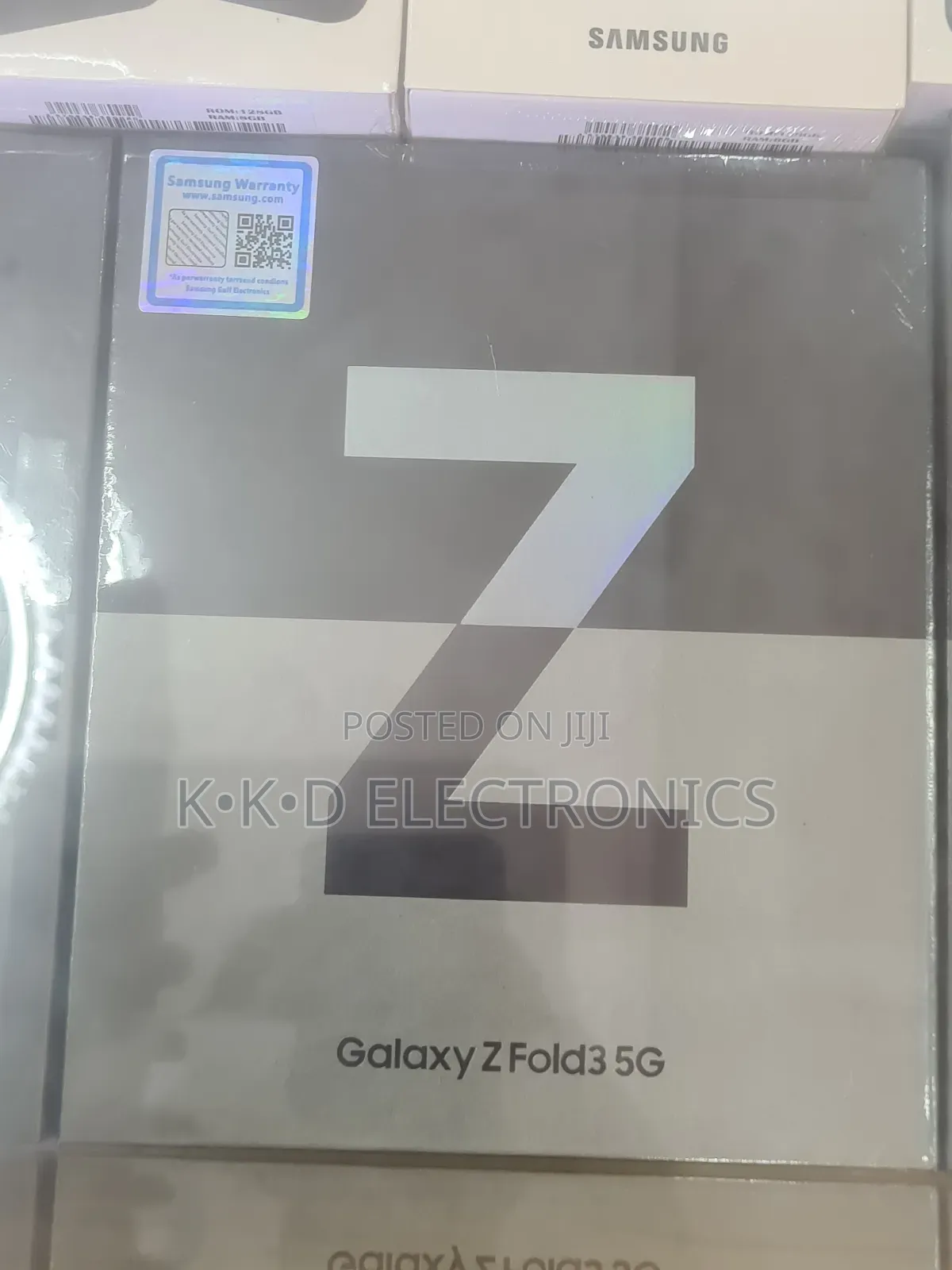 New Samsung Galaxy Z Fold 3 256 GB Black