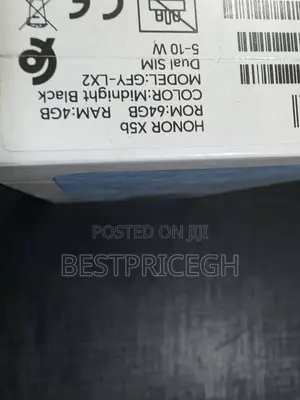 New Honor X5b 64 GB Black