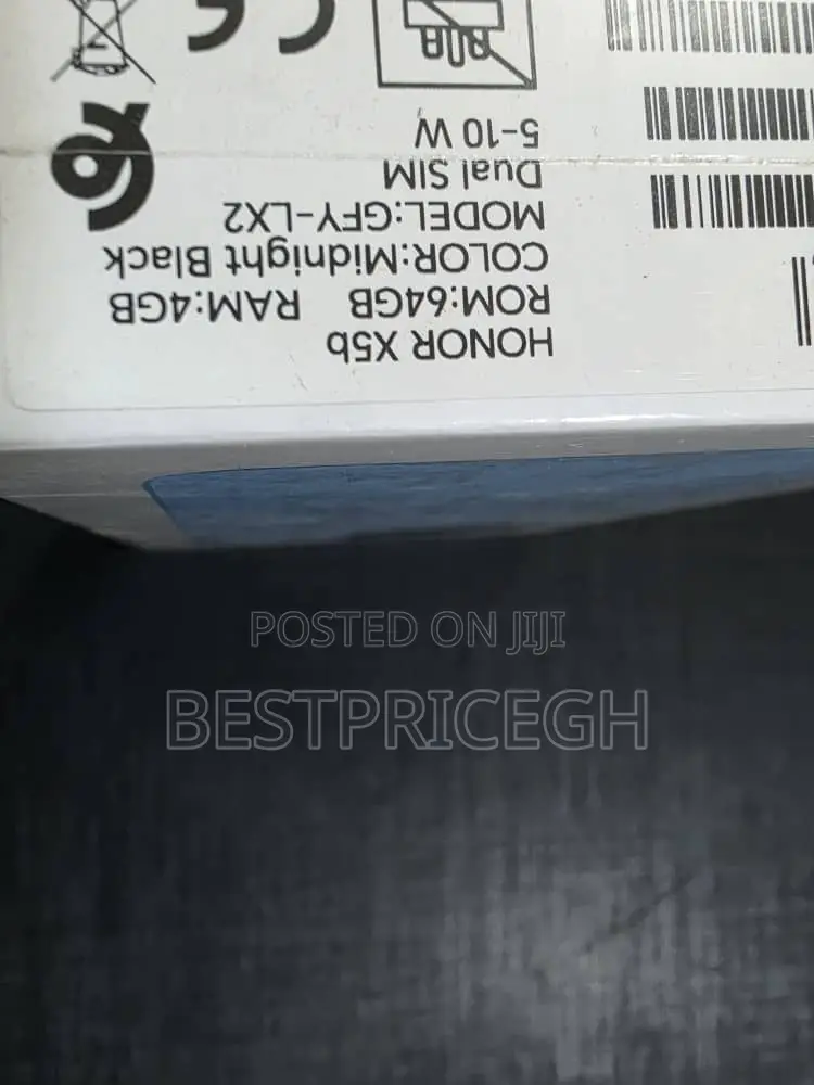 New Honor X5b 64 GB Black