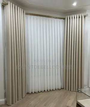 Blackout Curtains For Living Room And Bedroom 300ghc A Pair (No Voile)
