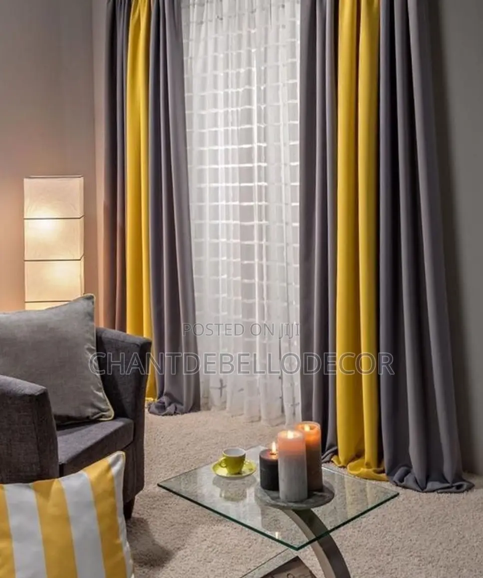 Luxury Blackout Curtains 300ghc A Pair For Each Color ( Without Voile)