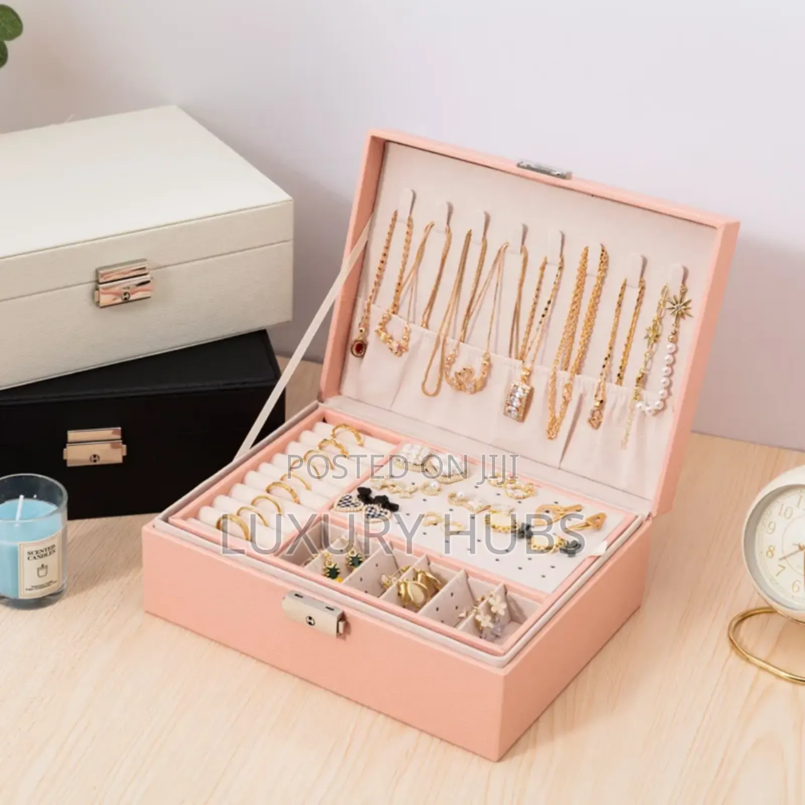 Luxury Jewelry Organizer Box