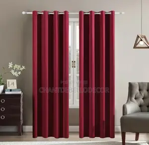A Pair Of Blackout Curtains 300ghc For Two Pieces
