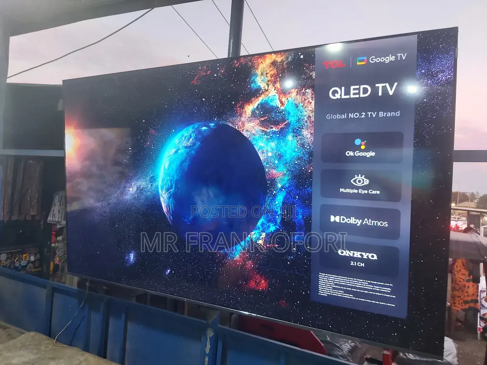 Qled TCL 85inches Google Tv at the Same Android 2024