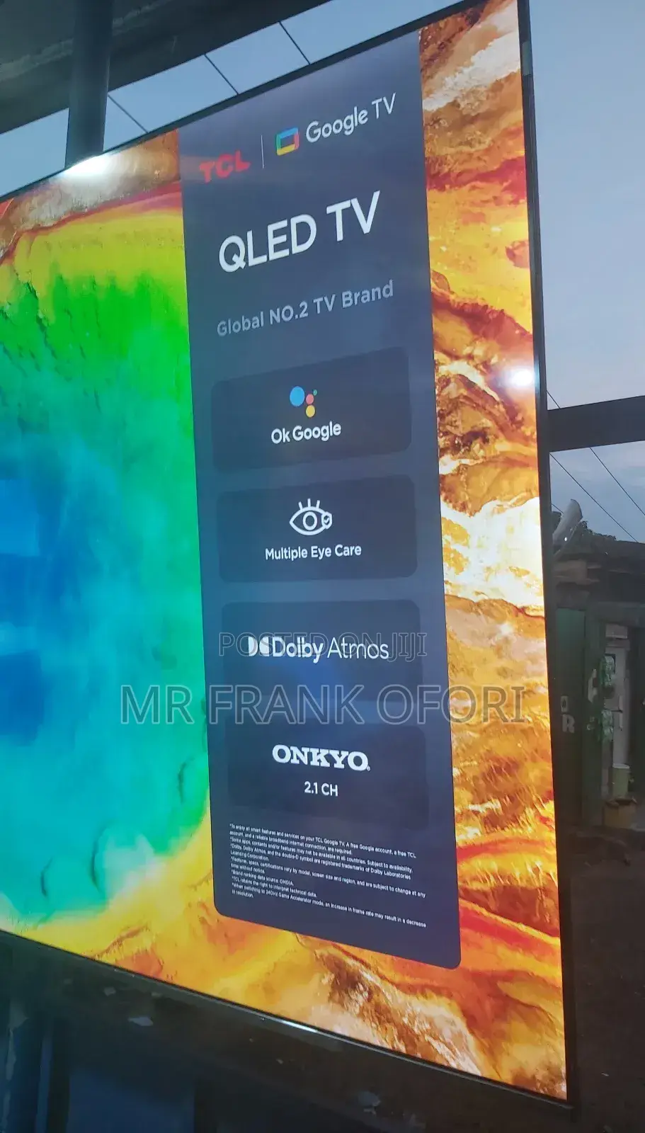 Qled TCL 85inches Google Tv at the Same Android 2024