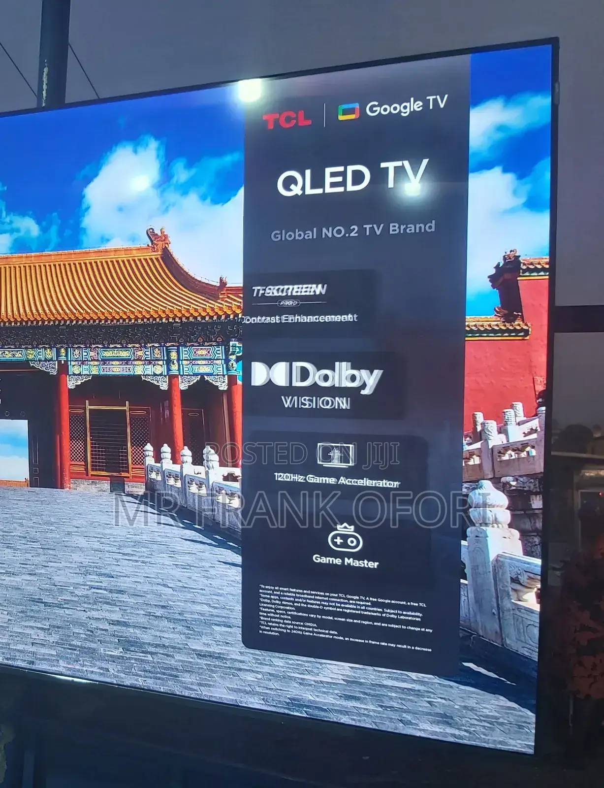 Qled TCL 85inches Google Tv at the Same Android 2024