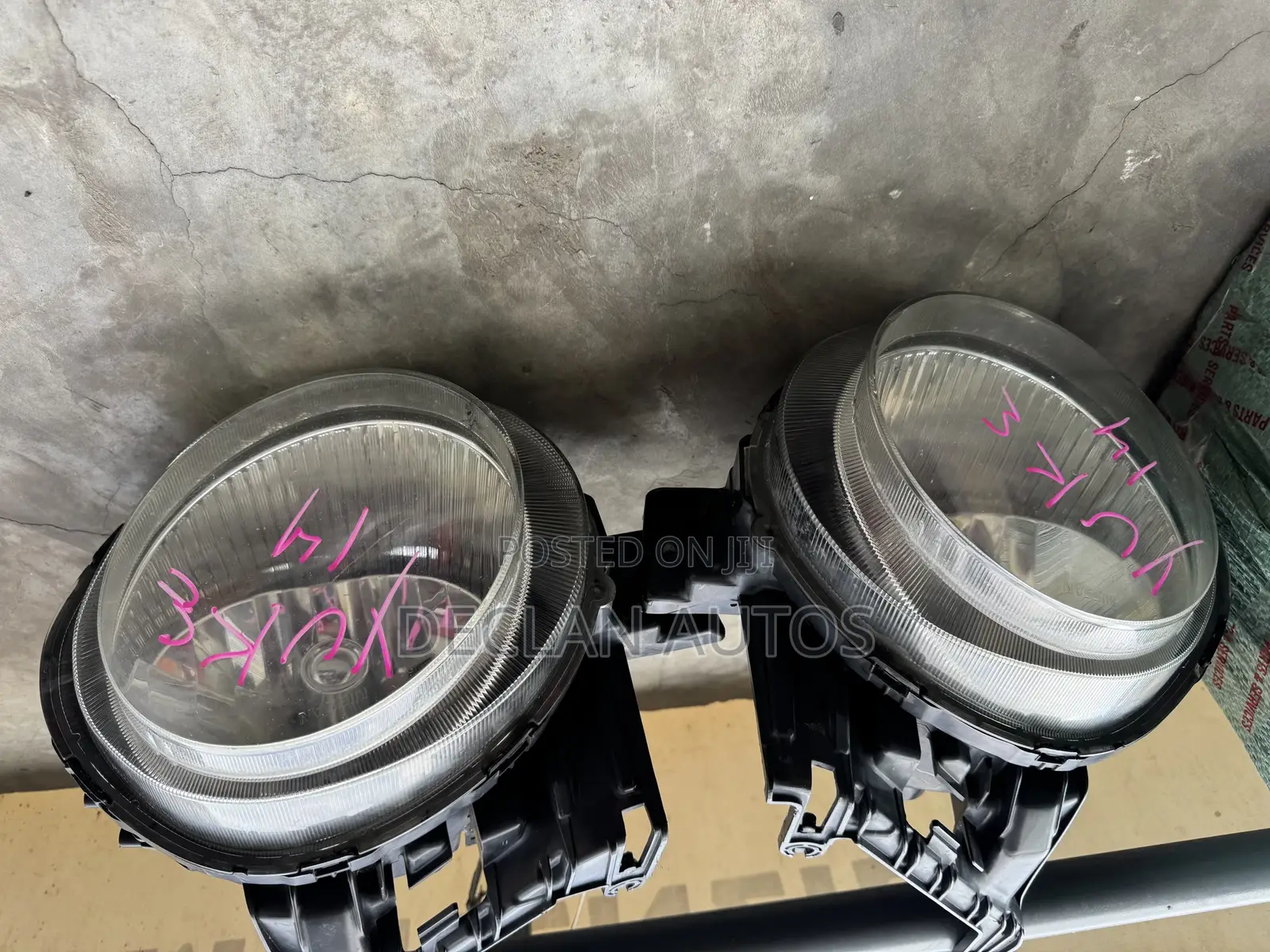 Nissan Juke Headlight Assembly 2011 2012 2013 Pair