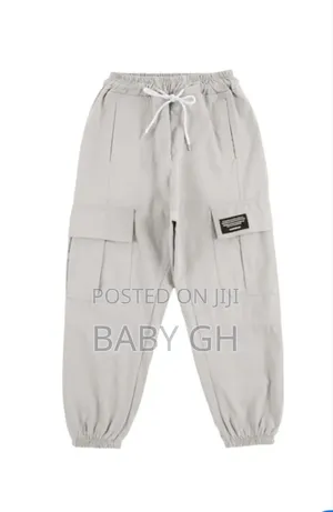 M S Boys Ash Cargo Jogger