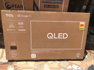 Tcl 43 Inch  Smart Android Qled Hdr  Google Tv