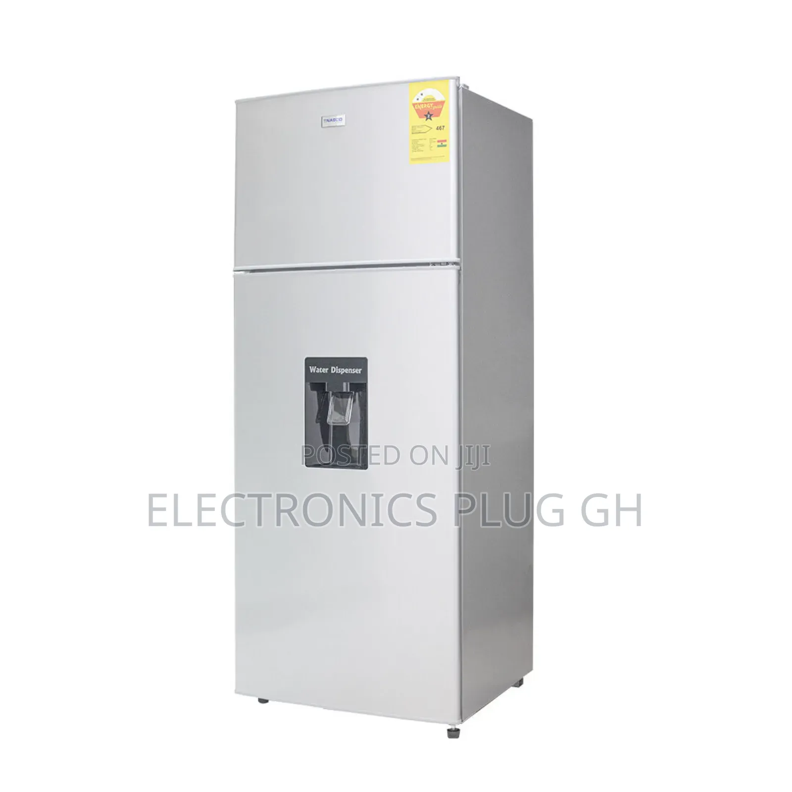 Nasco 280 Litres Top Freezer With Dispenser